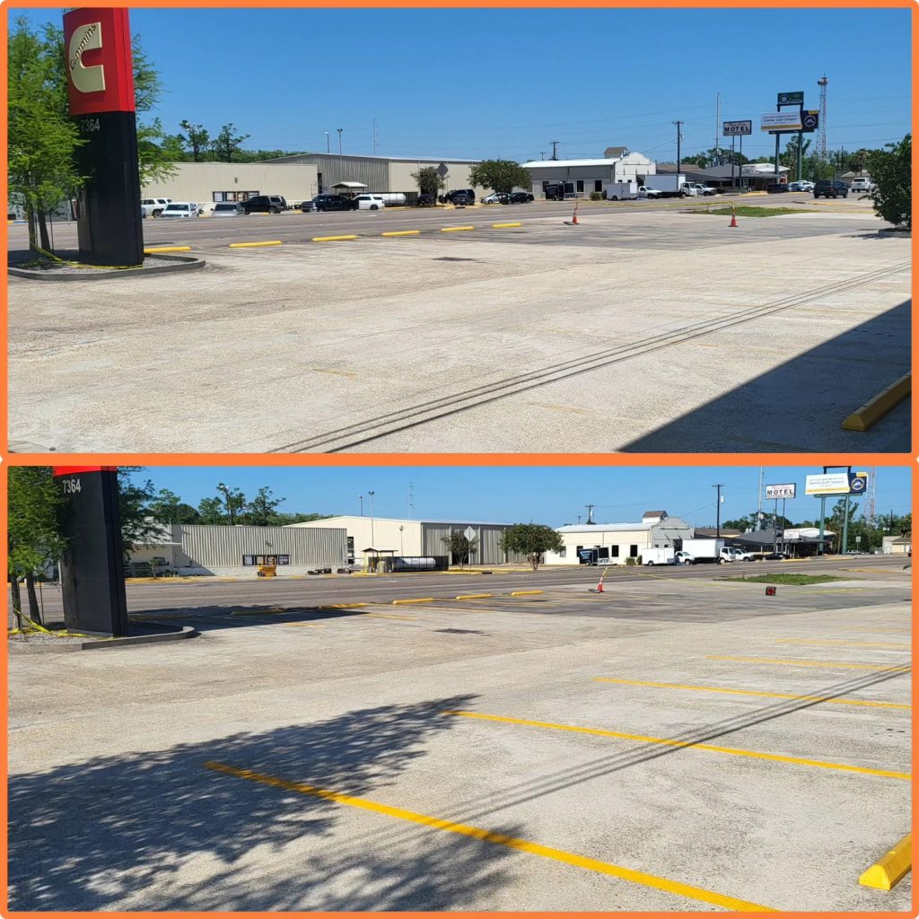 parking lot striping Slidell, LA